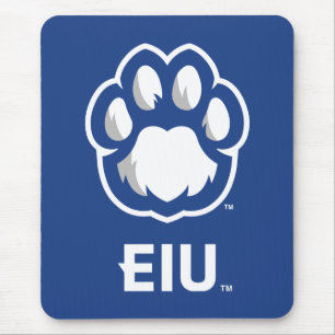 Eastern Illinois Panthers Paw Print & EIU Mouse Mat