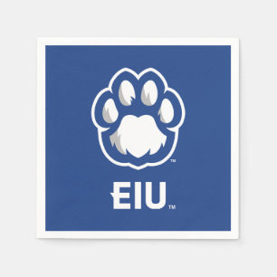 Eastern Illinois Panthers Paw Print & EIU Napkin