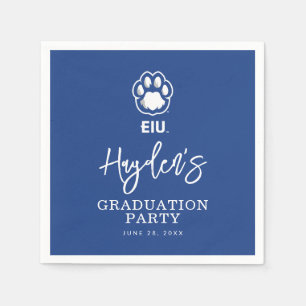 Eastern Illinois Panthers Paw Print & EIU Napkin