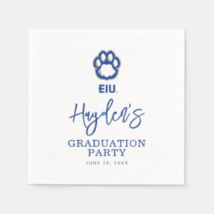 Eastern Illinois Panthers Paw Print & EIU Napkin