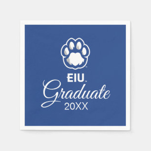 Eastern Illinois Panthers Paw Print & EIU Napkin