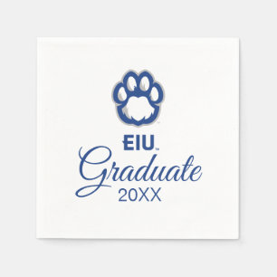Eastern Illinois Panthers Paw Print & EIU Napkin
