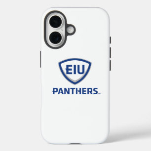 Eastern Illinois Panthers Shield & Wordmark Logo iPhone 16 Case