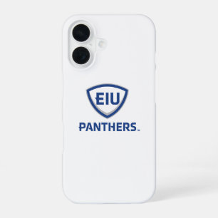 Eastern Illinois Panthers Shield & Wordmark Logo iPhone 16 Case