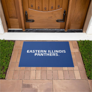 Eastern Illinois Panthers Text Logo Doormat