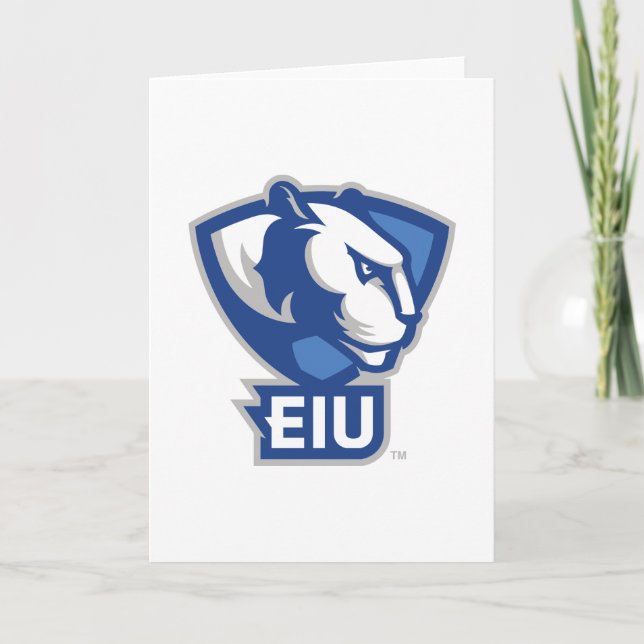 Eastern Illinois University Panthers Logo Card (Front)