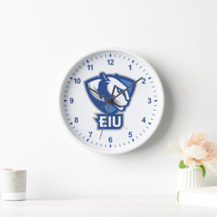 Eastern Illinois University Panthers Logo Clock