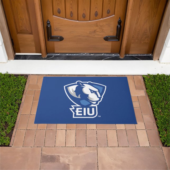 Eastern Illinois University Panthers Logo Doormat (Outdoor)