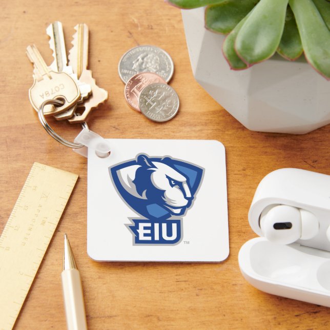 Eastern Illinois University Panthers Logo Key Ring (Desk)