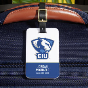 Eastern Illinois University Panthers Logo Luggage Tag