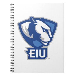 Eastern Illinois University Panthers Logo Notebook