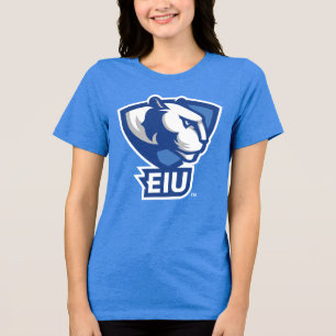 Eastern Illinois University Panthers Logo Tri-Blend Shirt