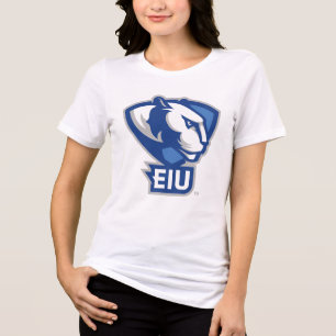 Eastern Illinois University Panthers Logo Tri-Blend Shirt