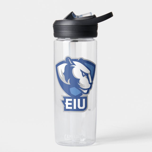 Eastern Illinois University Panthers Logo Water Bottle (Left)