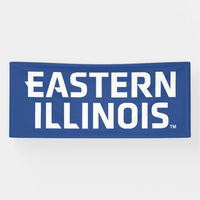 Eastern Illinois University Wordmark Logo Banner (Horizontal)