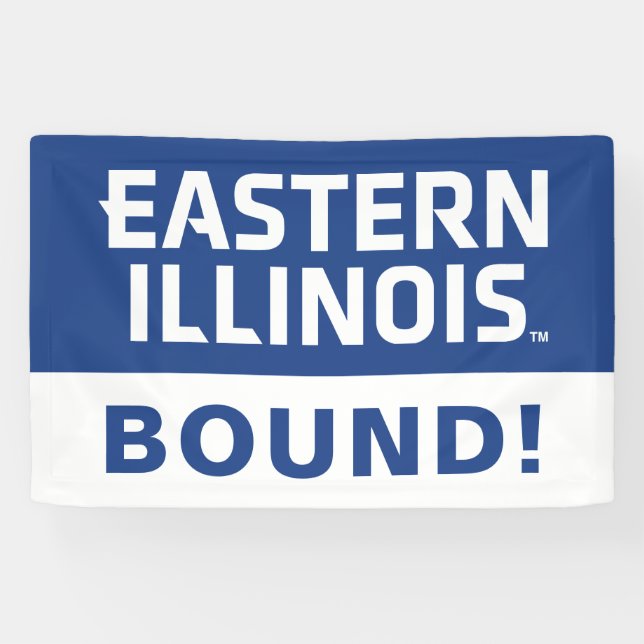 Eastern Illinois University Wordmark Logo Banner (Horizontal)
