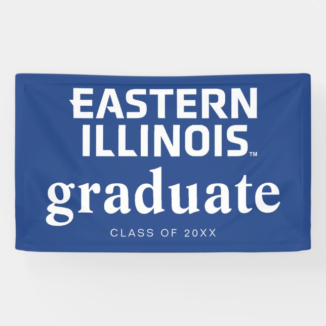 Eastern Illinois University Wordmark Logo Banner (Horizontal)