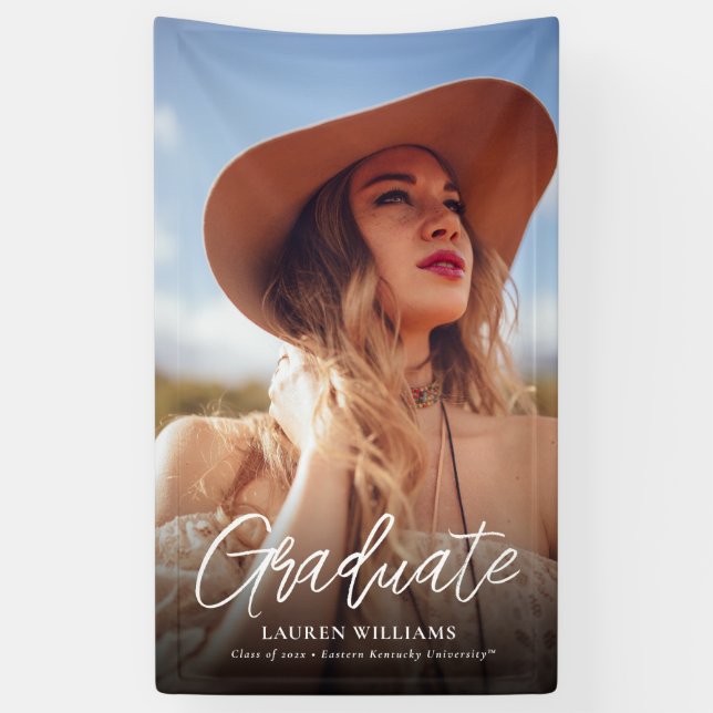 Eastern Kentucky University E Banner (Vertical)