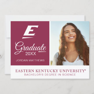 Eastern Kentucky University E Invitation