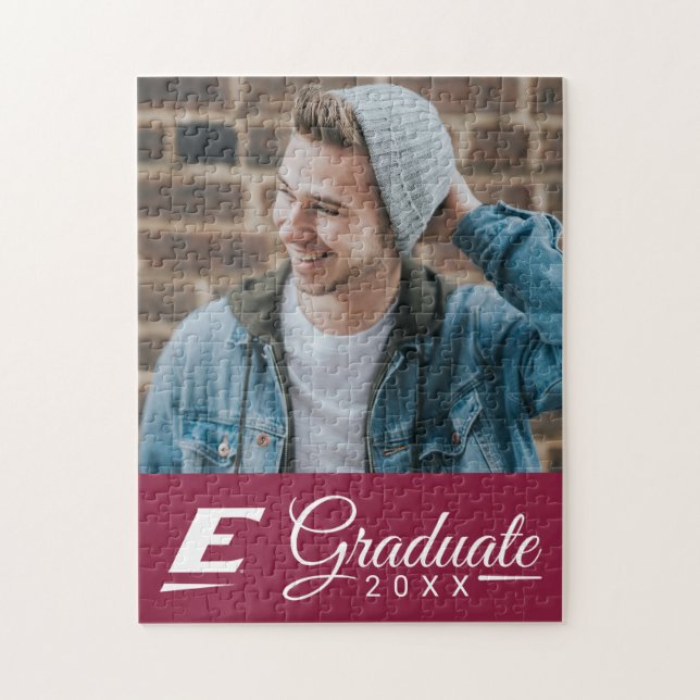 Eastern Kentucky University E Jigsaw Puzzle (Vertical)