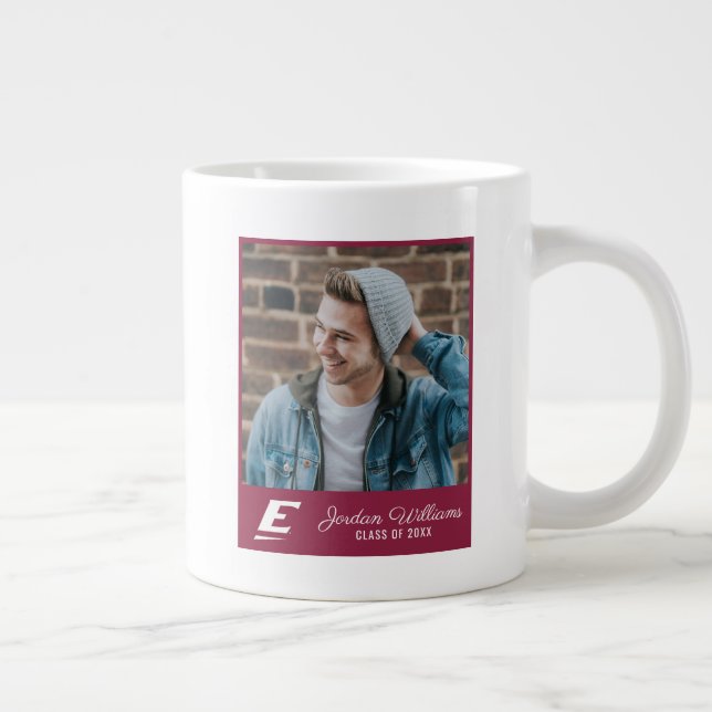 Eastern Kentucky University E Large Coffee Mug (Right)