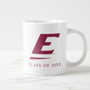 Eastern Kentucky University E Large Coffee Mug