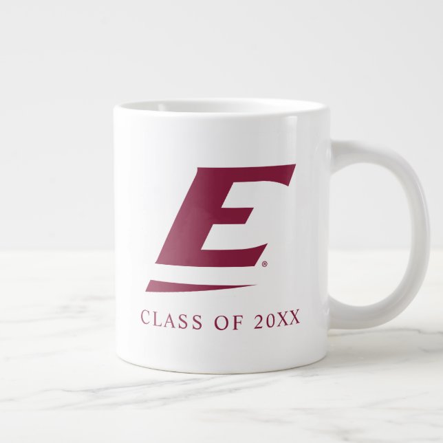 Eastern Kentucky University E Large Coffee Mug (Right)