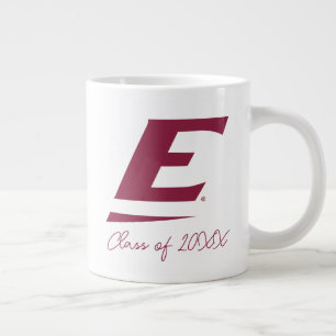 Eastern Kentucky University E Large Coffee Mug