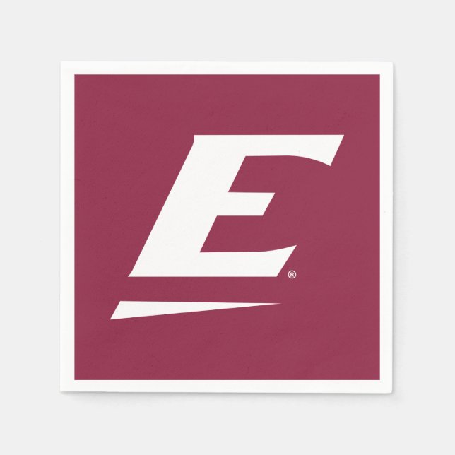 Eastern Kentucky University E Napkin (Front)