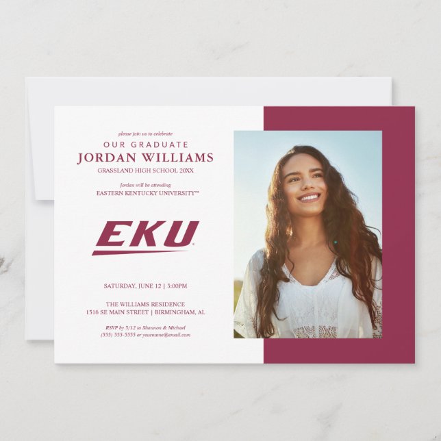 Eastern Kentucky University | EKU Announcement (Front)