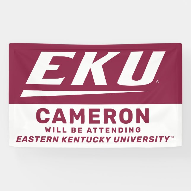 Eastern Kentucky University | EKU Banner (Horizontal)