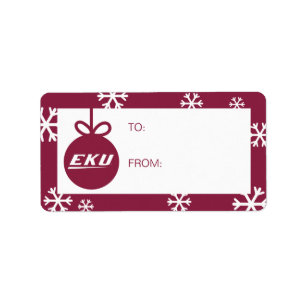 Eastern Kentucky University EKU Label