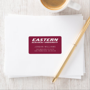 Eastern Kentucky University EKU Label