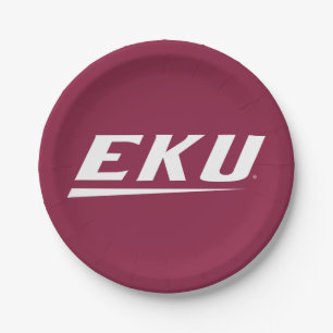 Eastern Kentucky University EKU Paper Plate