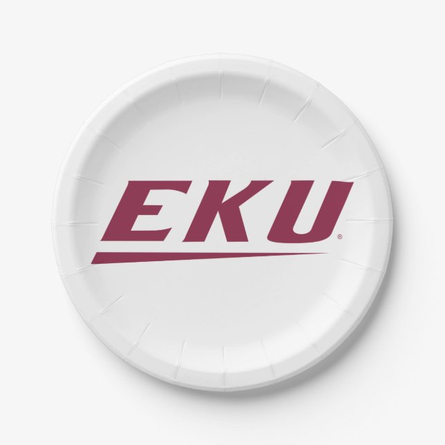 Eastern Kentucky University | EKU Paper Plate (Front)