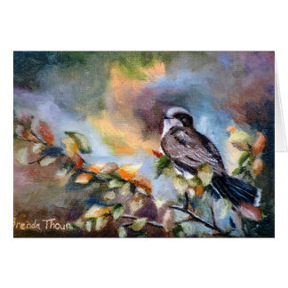 Eastern Kingbird Blank Card