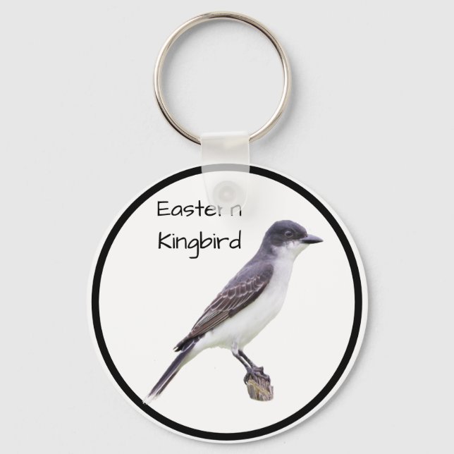 Eastern Kingbird Key Ring (Front)