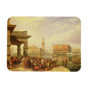 Eastern Merchants at the Entrance to the Grand Can Magnet