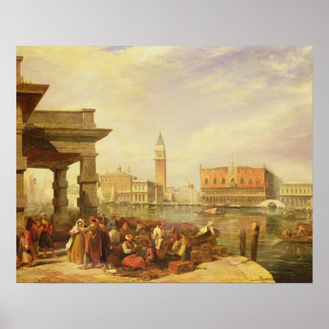 Eastern Merchants at the Entrance to the Grand Can Poster (Front)