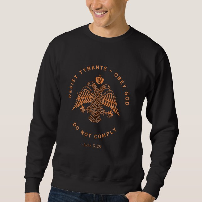 Eastern Orthodox Christian Sweatshirt (Front)