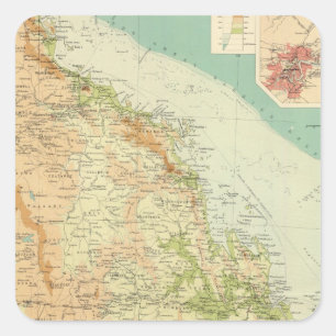 Eastern Queensland Square Sticker
