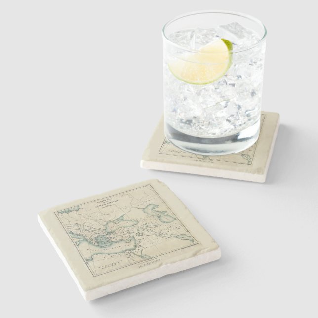 Eastern Roman Empire Stone Coaster (Side)