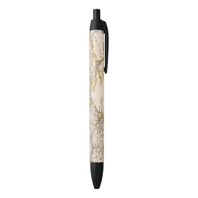 Eastern Russia Black Ink Pen (Bottom (Vertical))