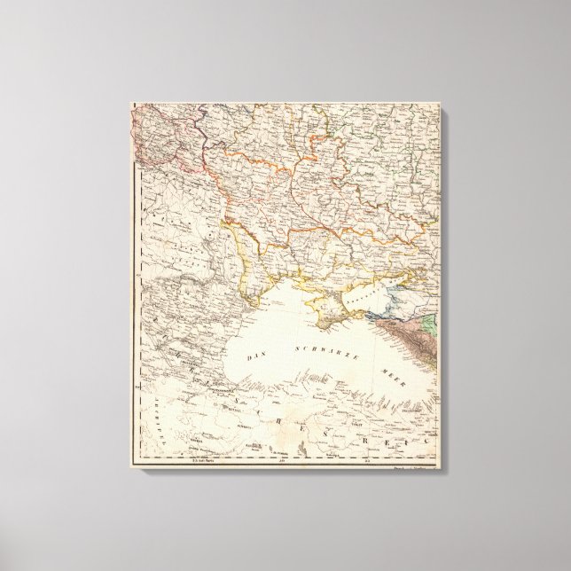 Eastern Russia Canvas Print (Front)