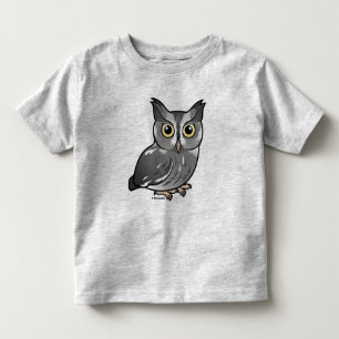 Eastern Screech Owl (Grey Phase) Toddler T-Shirt