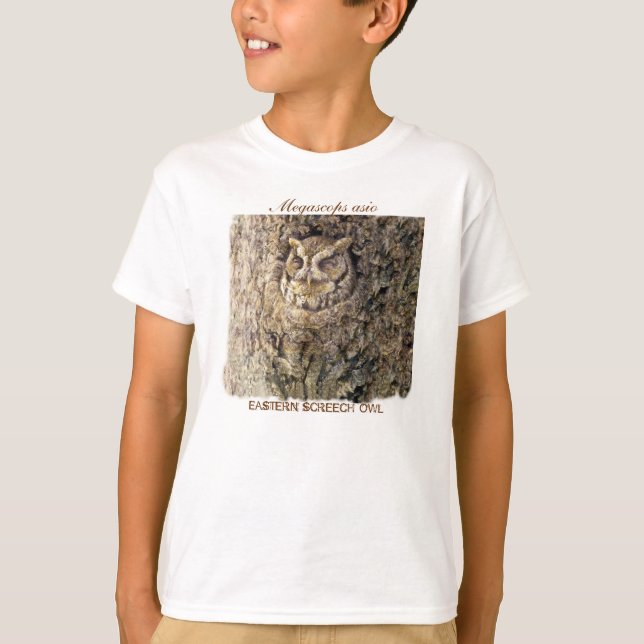 Eastern Screech Owl T-Shirt (Front)