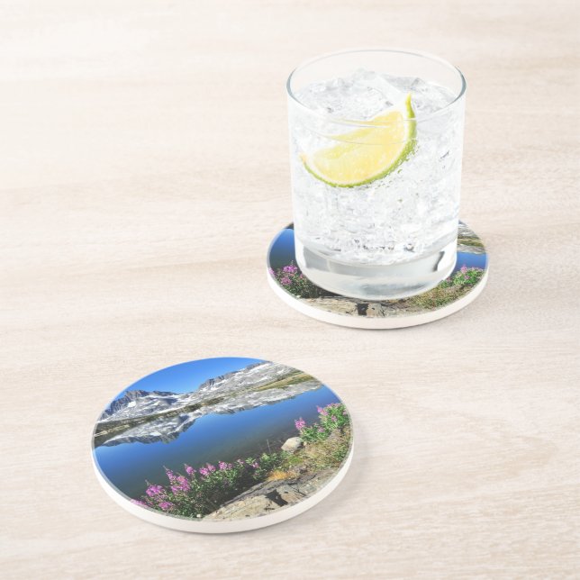Eastern Sierra Mountains Coaster (Side)