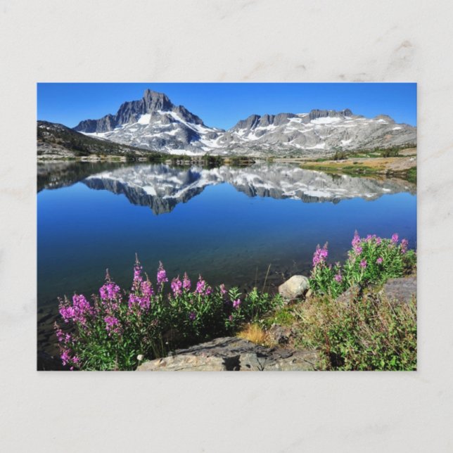 Eastern Sierra Mountains Postcard (Front)