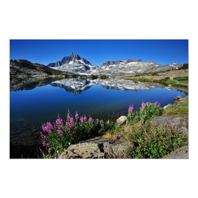 Eastern Sierra Mountains Poster (Front)