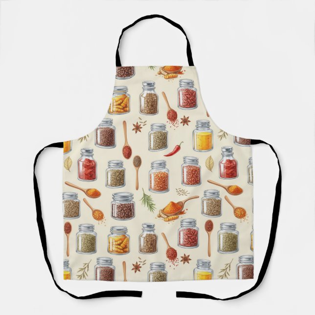 Eastern Spices by Natasha Us   Apron (Front)